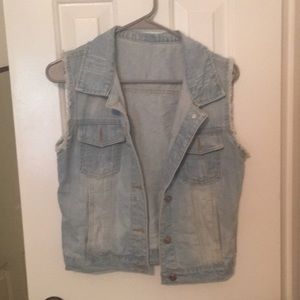Denim vest